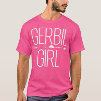Gerbil Meisje Voor Vrouwen Knaagdier Muis Liefhebb T-shirt