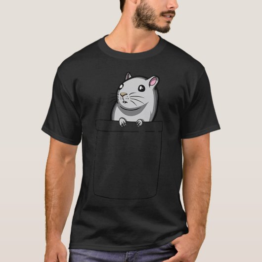Gerbil Muis Huisje T-shirt (Voorkant)