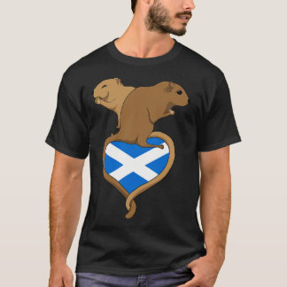 Gerbil Scotland licht T-shirt