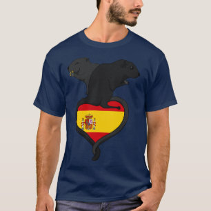 Gerbil Spanje donker T-shirt