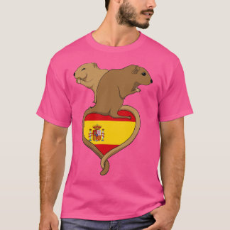 Gerbil Spanje licht T-shirt