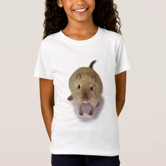 Gerbil T-shirt (alleen voor witte achtergrond) (Voorkant)