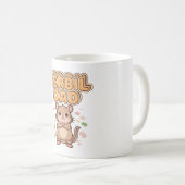 Gerbil Vader Kawaii Koffiemok (Voorkant rechts)