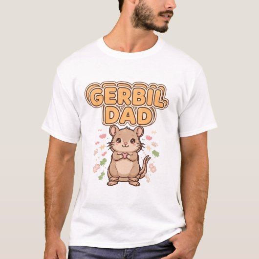 Gerbil Vader Kawaii T-shirt (Voorkant)