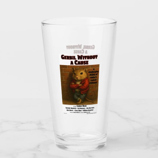 Gerbil Without a Cause Filmparodie Glas (Voorkant)