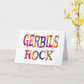 Gerbils Rock Kaart (Gele Bloem)