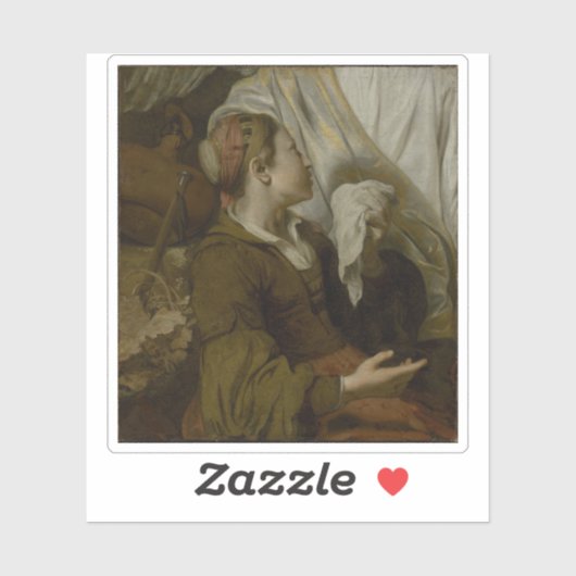 Gerbrand van den Eeckhout - Hagar Weeping Sticker (Vel)