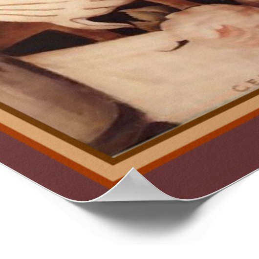 Gerda & Lili #1 Art Deco Afdrukken 16 x 20 Poster (Hoek)