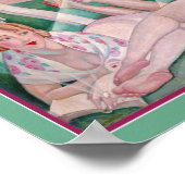 Gerda Wegener: "Een zomerdag" Poster (Hoek)