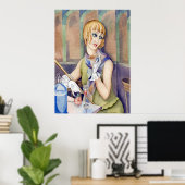 Gerda Wegener Lili Elbe Poster (Thuiskantoor)