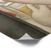 Gerda Wegener - Op de spiegel Art Déco Poster (Hoek)