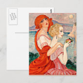 Gerda Wegener - Sur la Route d'Anacapri Briefkaart (Voorkant / Achterkant)