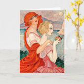 Gerda Wegener - Sur la Route d'Anacapri Kaart (Gele Bloem)