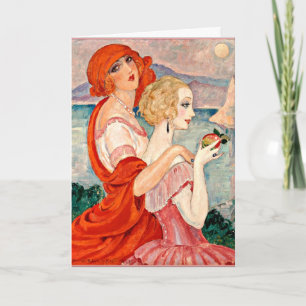 Gerda Wegener - Sur la Route d'Anacapri Kaart