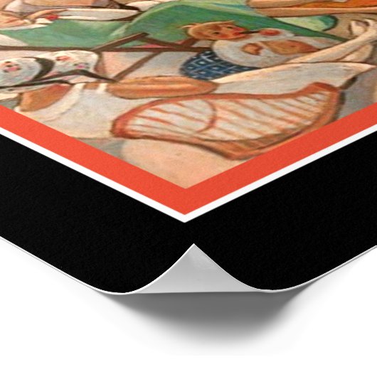 Gerda Wegener van 1920 Poster (Hoek)