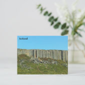 Gerðuberg Basalt Columns, Snaefellsnes, IJsland Briefkaart (Staand voorkant)
