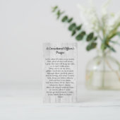 Gerechtelijke functionaris Gepensioneerde Garde Visitekaartje (Staand voorkant)