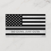 Gerechtelijke functionaris Gepensioneerde Garde Visitekaartje (Achterkant)