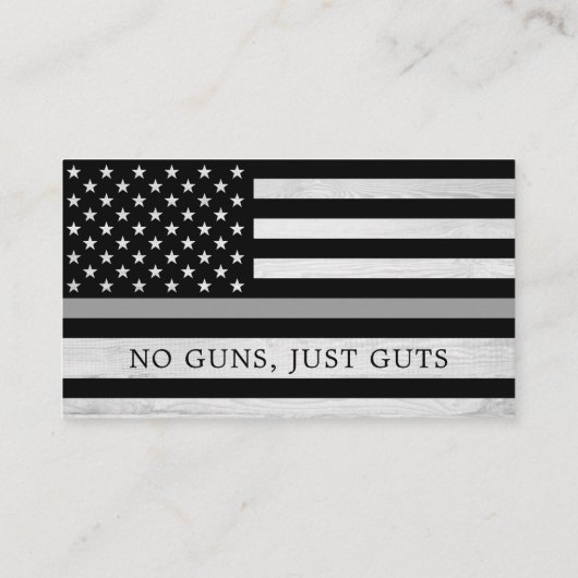 Gerechtelijke functionaris Gepensioneerde Garde Visitekaartje (Achterkant)