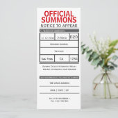 GERECHTELIJKE RAMPENBERICHT OM EEN NIEUWWBURGING T KAART (Staand voorkant)