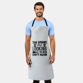 Gerechten kijken me weer vies schoon schort (Gedragen)