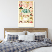  gerechten olieverfschilderij canvas afdruk (Insitu (Slaapkamer))