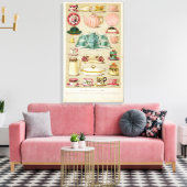  gerechten olieverfschilderij canvas afdruk (Insitu (Woonkamer))