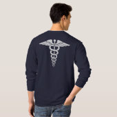 gerechtigd medisch beroep t-shirt (Achterkant volledig)