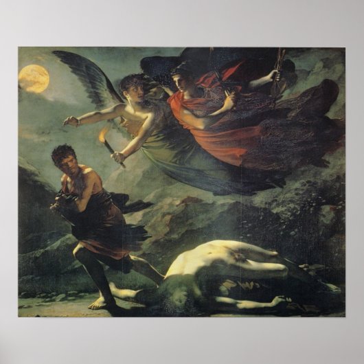 gerechtigheid en goddelijke vervolgingen van crimi poster (Voorkant)