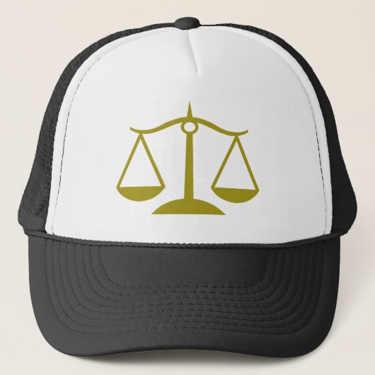 Gerechtigheid - Goud Trucker Pet (Voorkant)