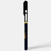 Gerechtigheid: Gouden Gavel op gepolijste basis Case-Mate iPhone Case (Achterkant / Links)