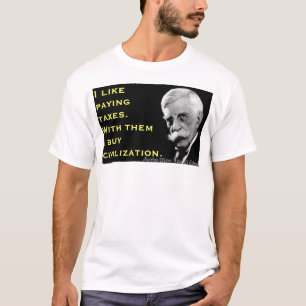 Gerechtigheid Holmes zei: T-shirt