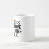 Gerechtigheid is hoe liefde eruit ziet in het open koffiemok (Center)