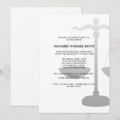 Gerechtigheid schalen U kiest achtergrondkleuruitn Kaart (Voorkant / Achterkant)