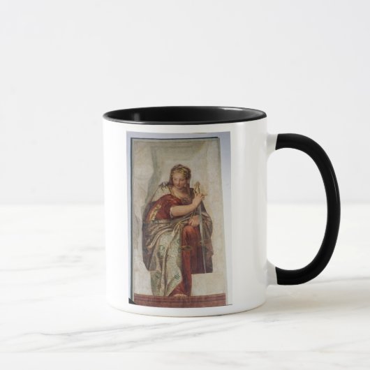 Gerechtigheid, vanaf de muren van de heilige (fres mok (Rechts)