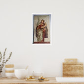 Gerechtigheid, vanaf de muren van de heilige (fres poster (Keuken)