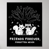 Gerechtigheid voor de pinda-eekhoorn – Kerstmis Poster (Voorkant)