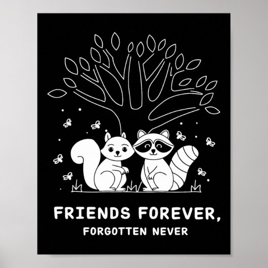 Gerechtigheid voor de pinda-eekhoorn – Kerstmis Poster (Voorkant)