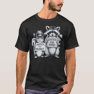 Gerechtigheid voor Fred de Wasbeer en de Pinda de T-shirt