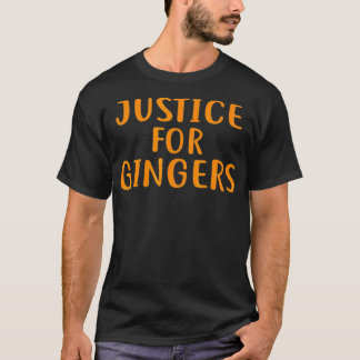 Gerechtigheid voor Gingers Funny Redhead Shirt voo