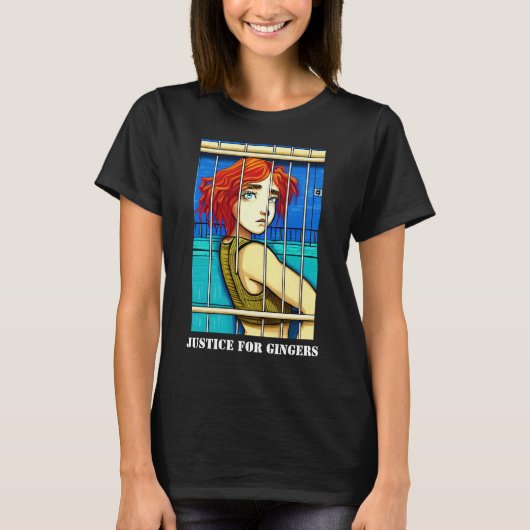 Gerechtigheid voor gingers T-Shirt (Voorkant)
