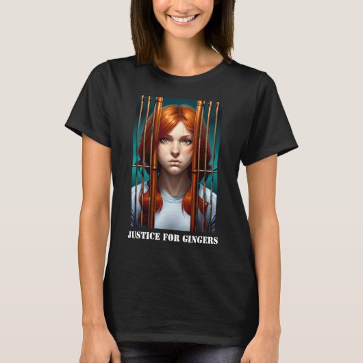 Gerechtigheid voor gingers T-Shirt (Voorkant)