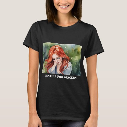 Gerechtigheid voor gingers T-Shirt (Voorkant)