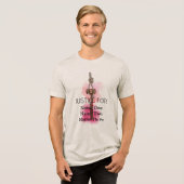 Gerechtigheid voor iedereen Tri-Blend shirt (Voorkant volledig)