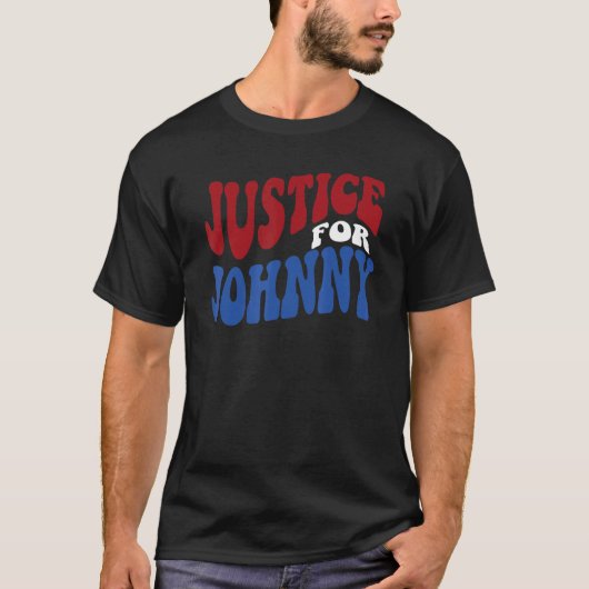 Gerechtigheid voor Johnny T-shirt (Voorkant)