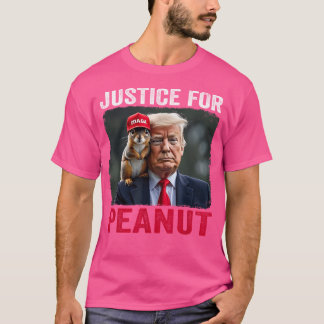 Gerechtigheid voor Peanut Trump T-shirt
