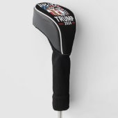 Gerechtigheid voor pinda's wint Trump 2024 Golfheadcover (Schuin)