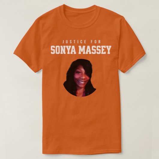 Gerechtigheid voor Sonya Massey Tribute 1 T-shirt (Design voorkant)