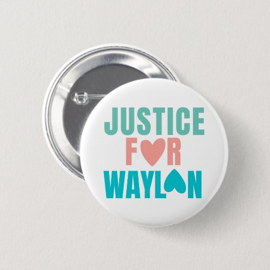 Gerechtigheid voor Waylon Button (Voorkant /achterkant)