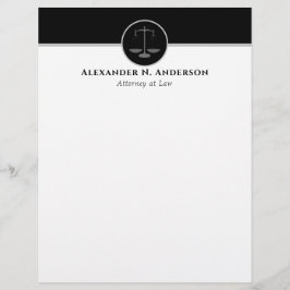 Gerechtigheidsschalen Briefhoofd